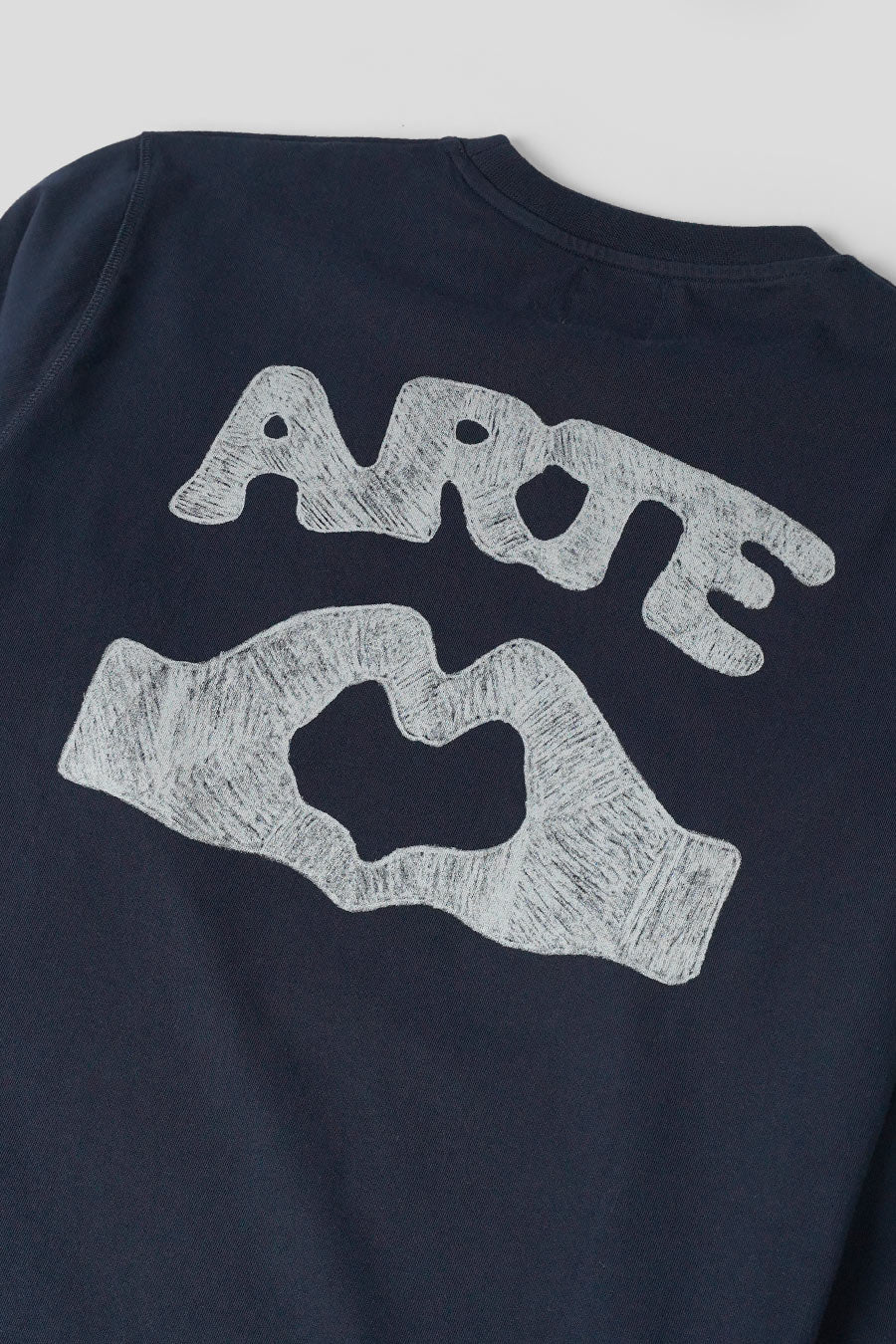 Arte - T-SHIRT MANCHES LONGUES DIELS STITCH BLEU MARINE - LE LABO STORE