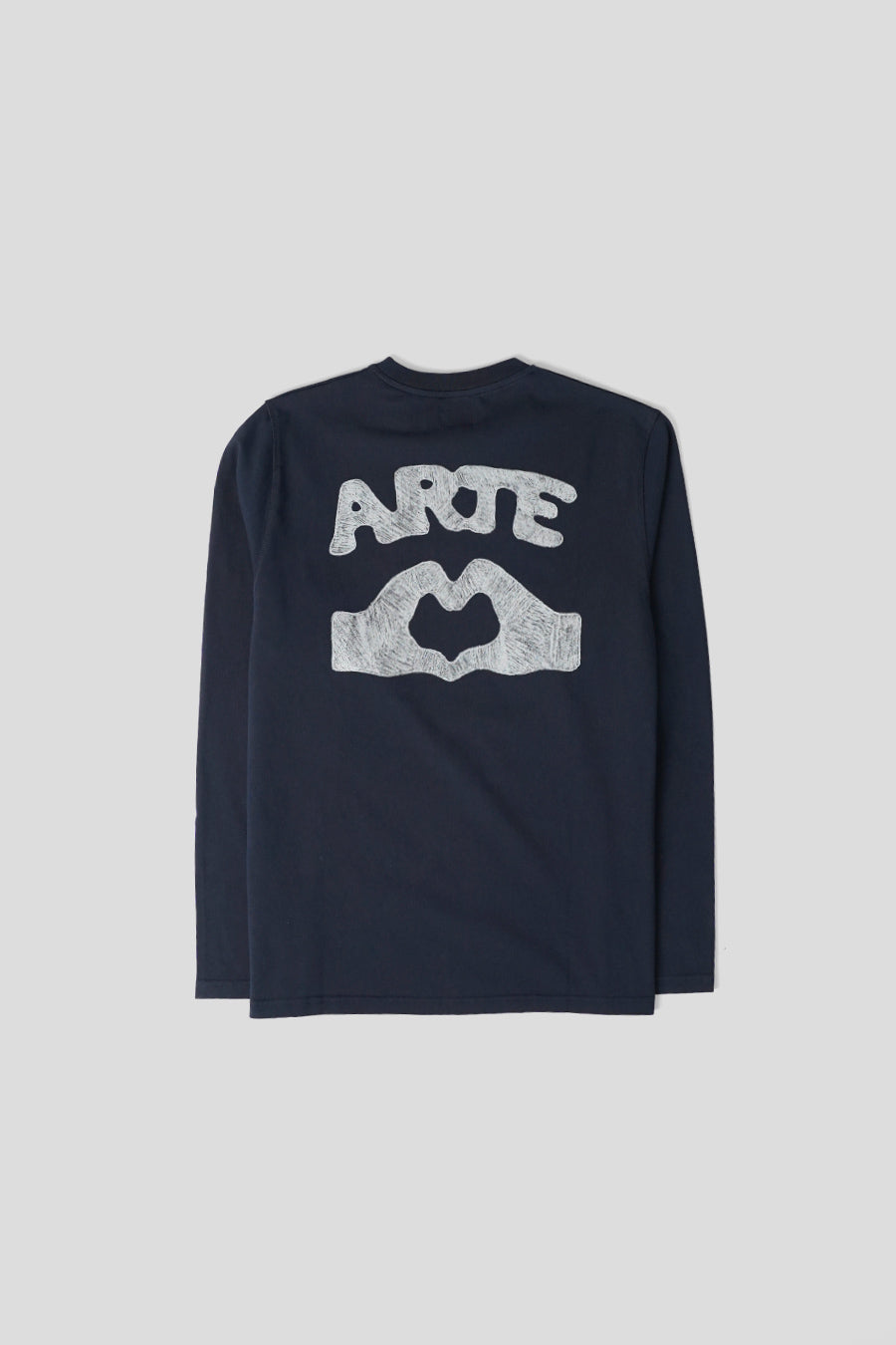 Arte - T-SHIRT MANCHES LONGUES DIELS STITCH BLEU MARINE - LE LABO STORE