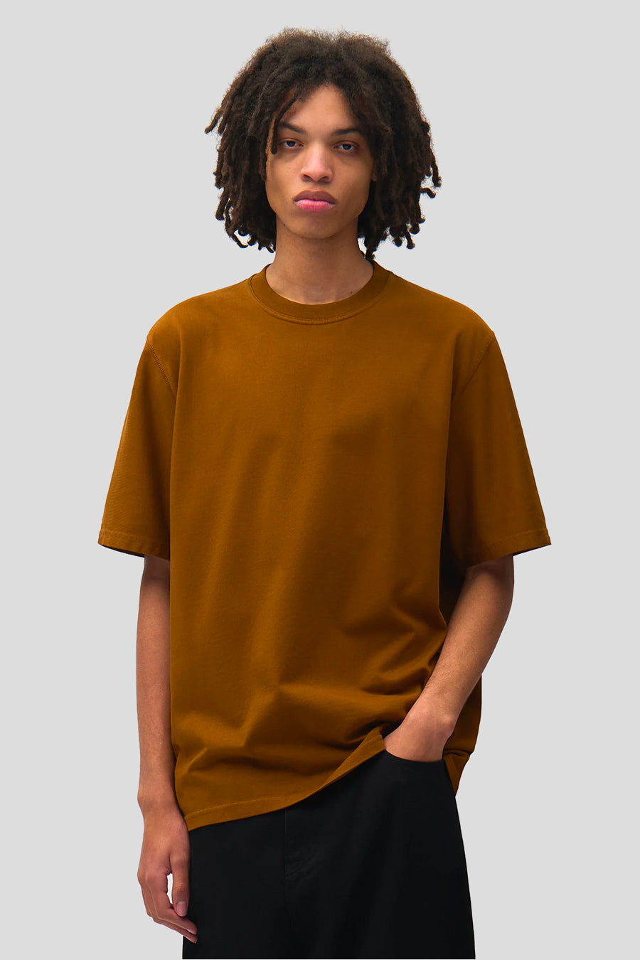 Arte - T-SHIRT MULTICOLOR PRINT MARRON - LE LABO STORE