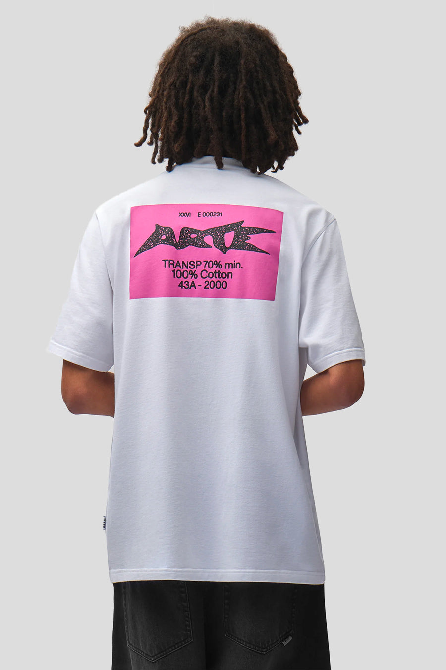 Arte - WHITE PATCH PRINT T-SHIRT - LE LABO STORE