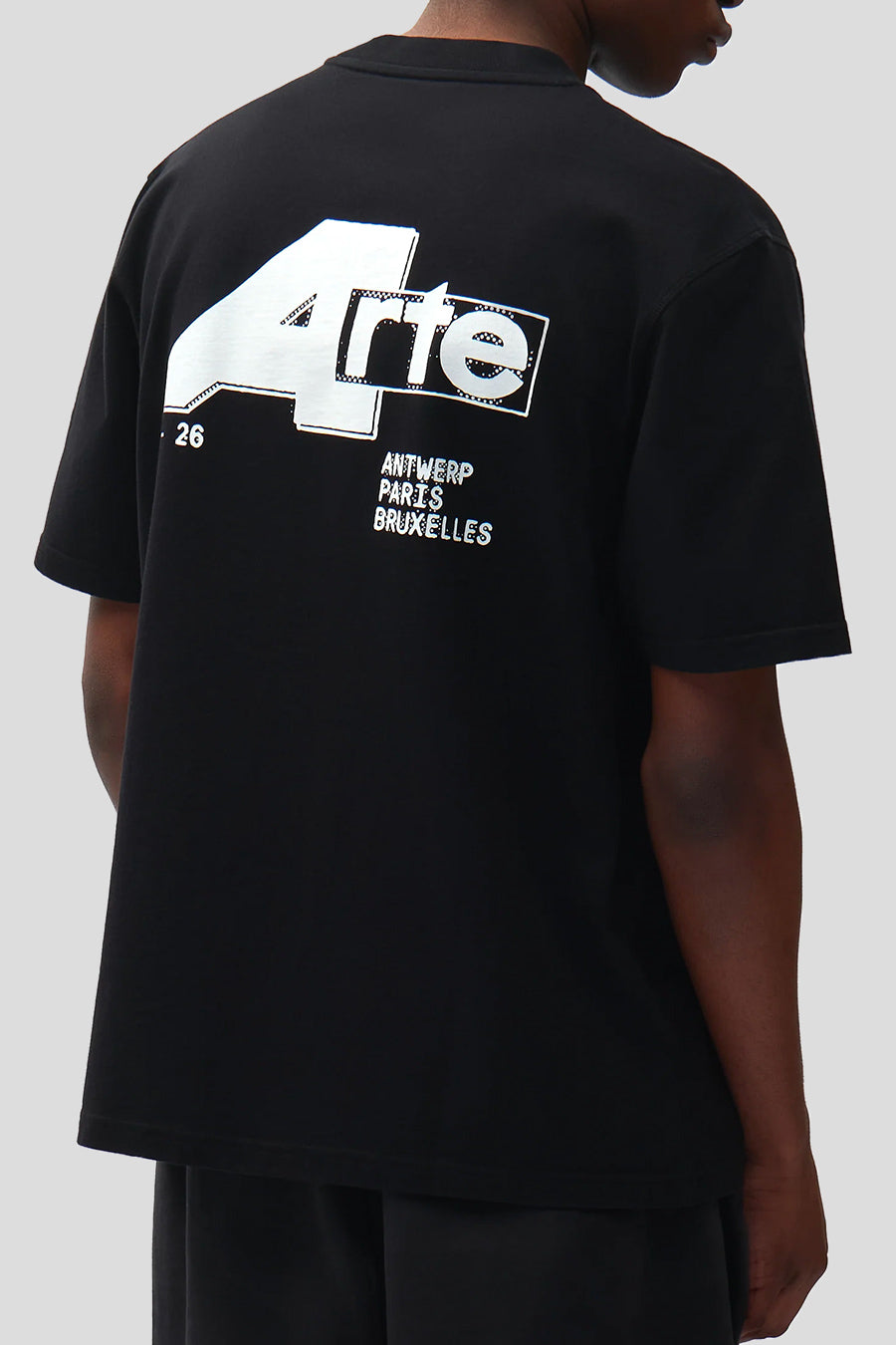 Arte - T-SHIRT RECEIPT BACK PRINT NOIR - LE LABO STORE