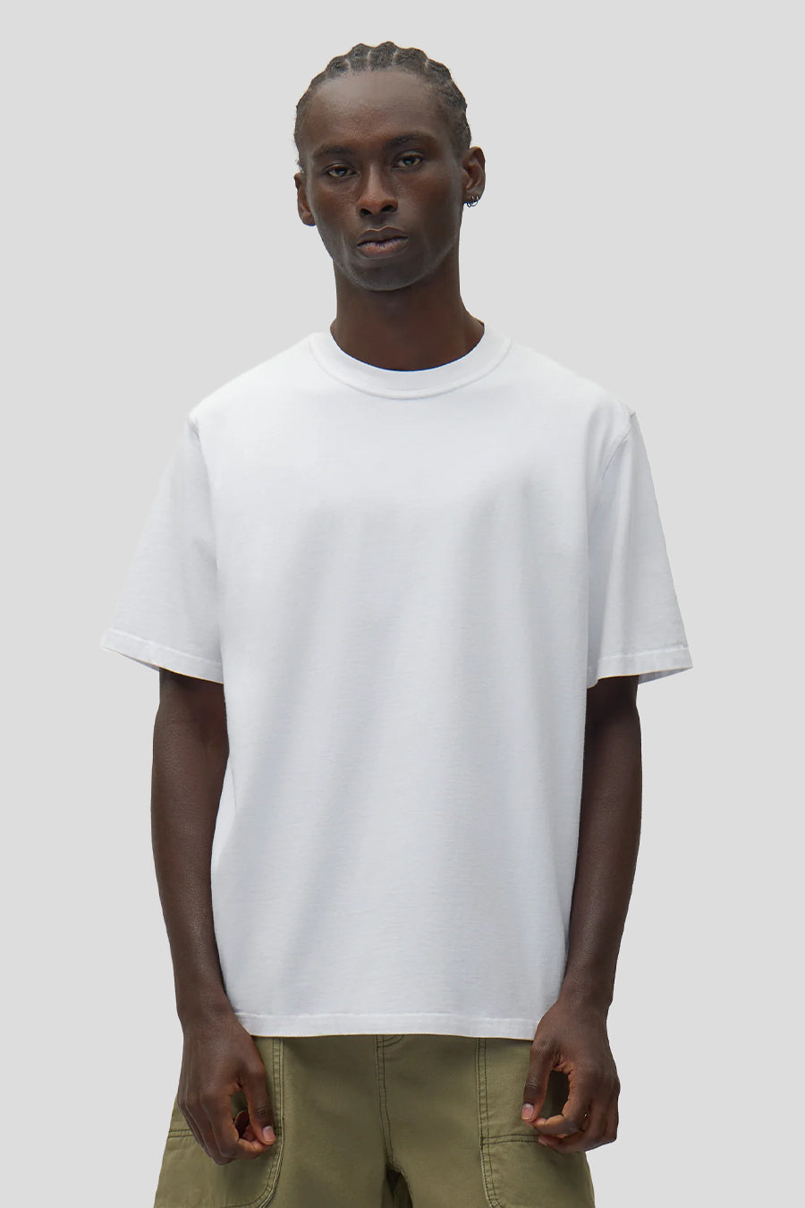 Arte - WHITE FADED BACK PRINT T-SHIRT - LE LABO STORE