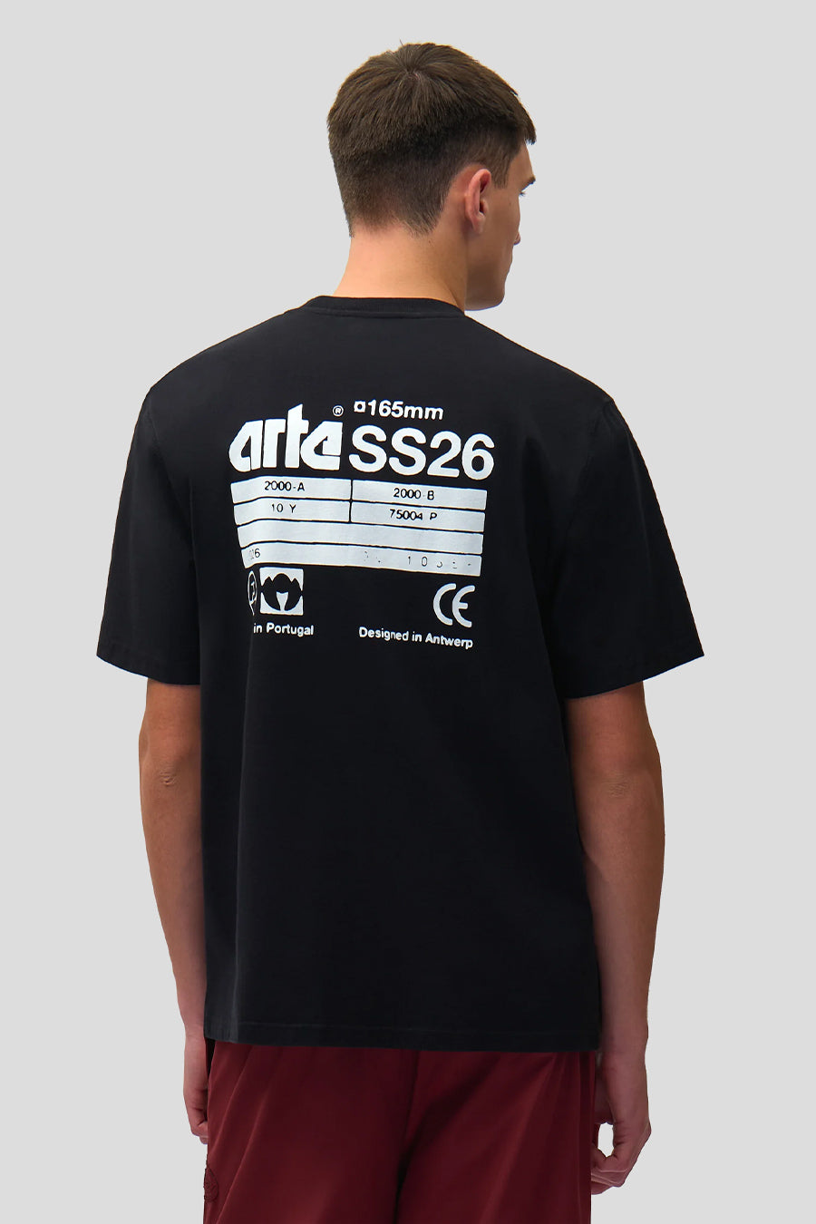 Arte - BLACK BACK T-SHIRT - LE LABO STORE
