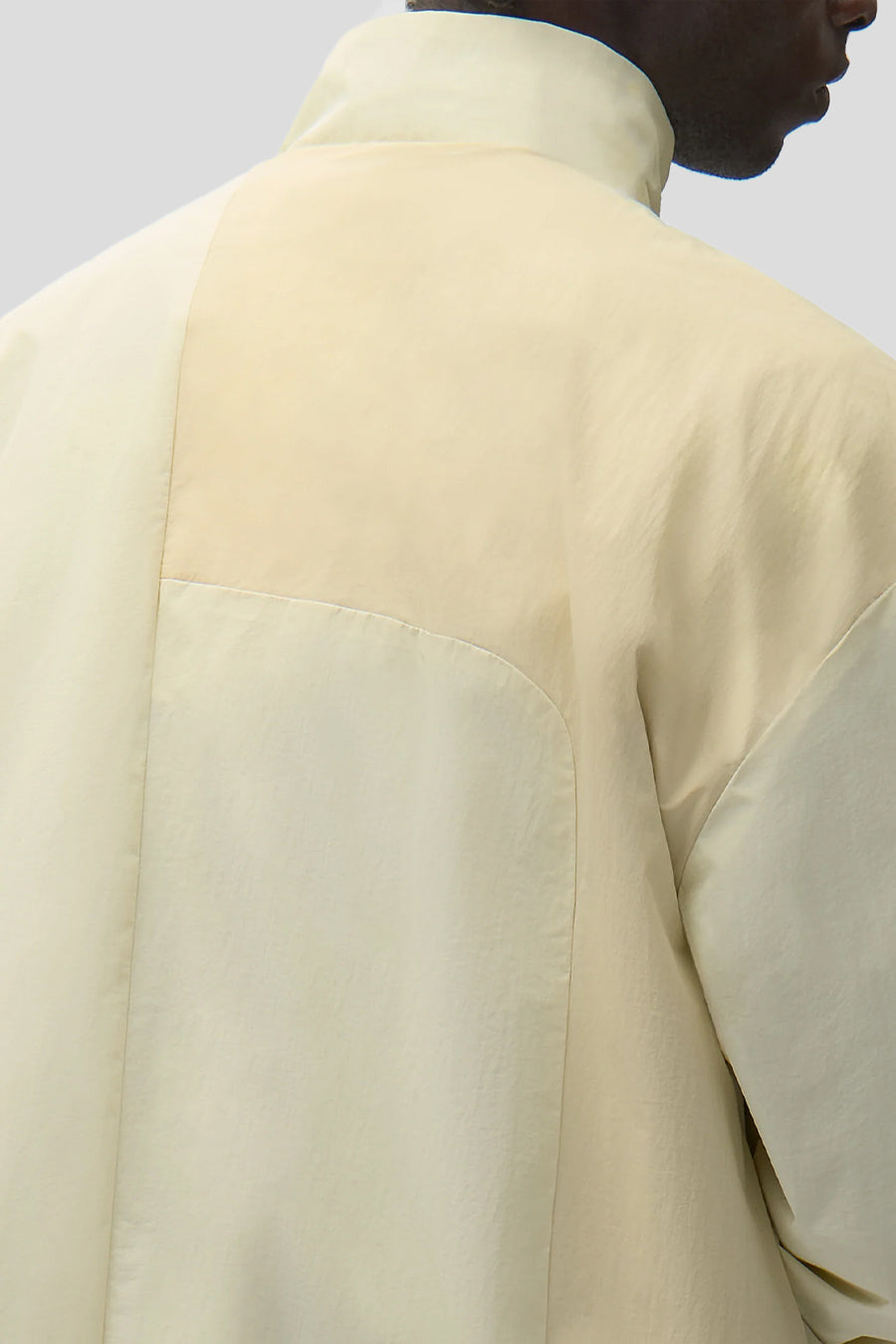 Arte - CREAM CURVE ZIPPER JACKET - LE LABO STORE