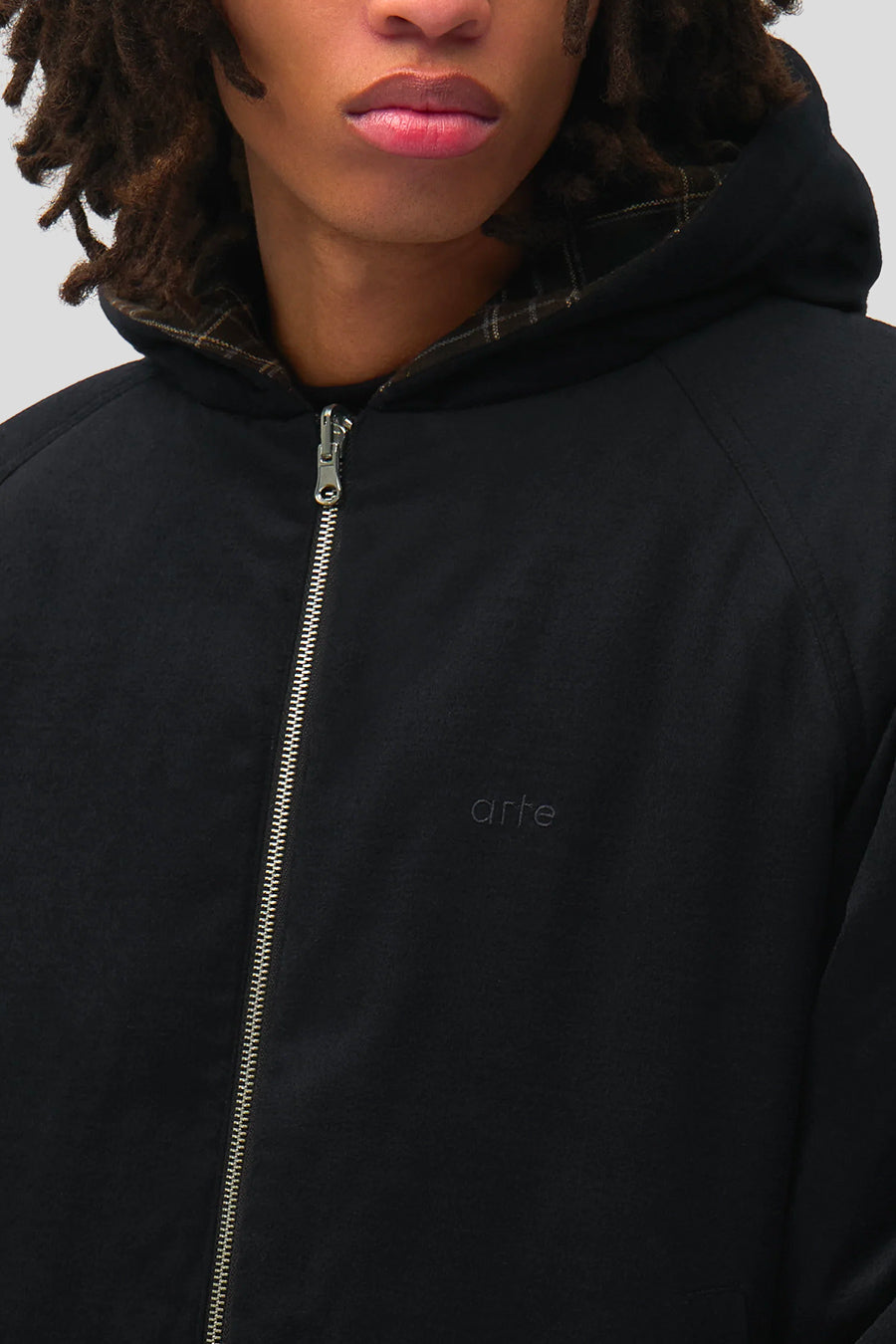Arte - VESTE REVERSIBLE HOODED NOIRE - LE LABO STORE