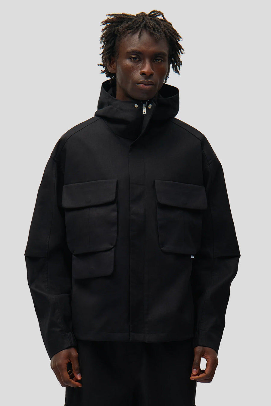 Arte - VESTE TECHNICAL LINEN NOIRE - LE LABO STORE