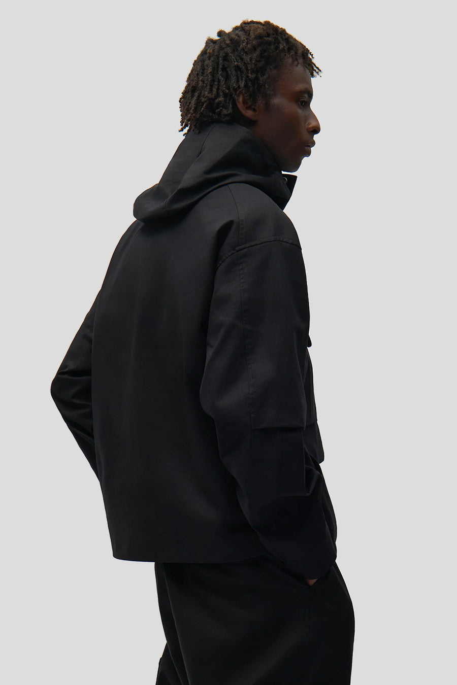 Arte - VESTE TECHNICAL LINEN NOIRE - LE LABO STORE