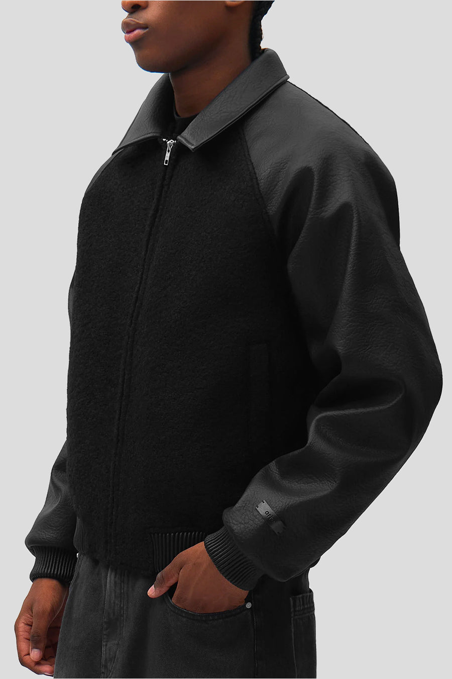 Arte - VARSITY BLACK JACKET - LE LABO STORE