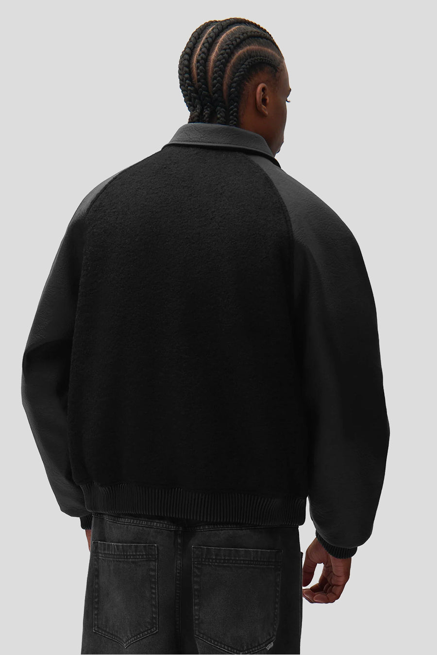 Arte - VARSITY BLACK JACKET - LE LABO STORE