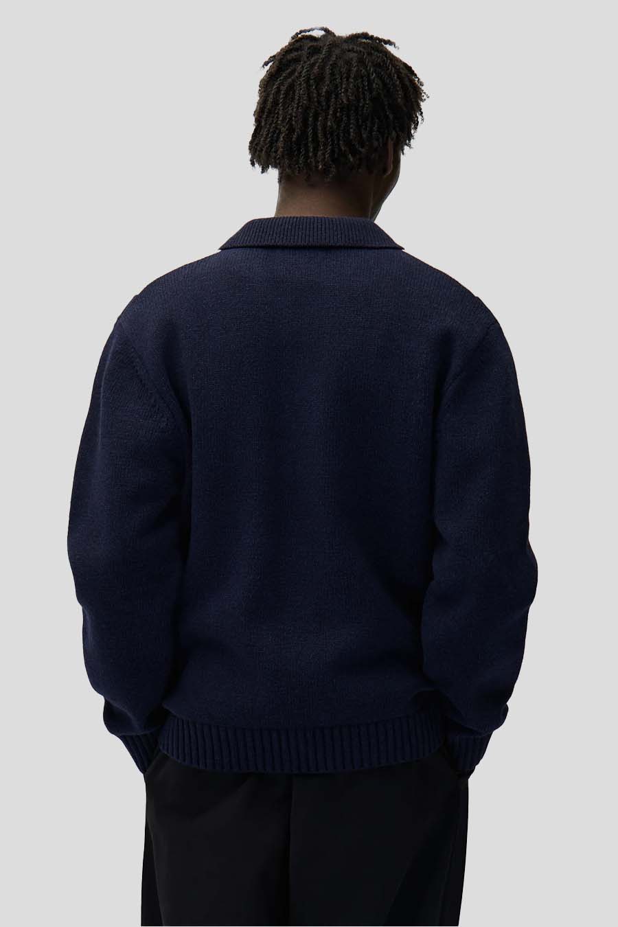 Arte - BLUE AND WHITE CARDIGAN - LE LABO STORE