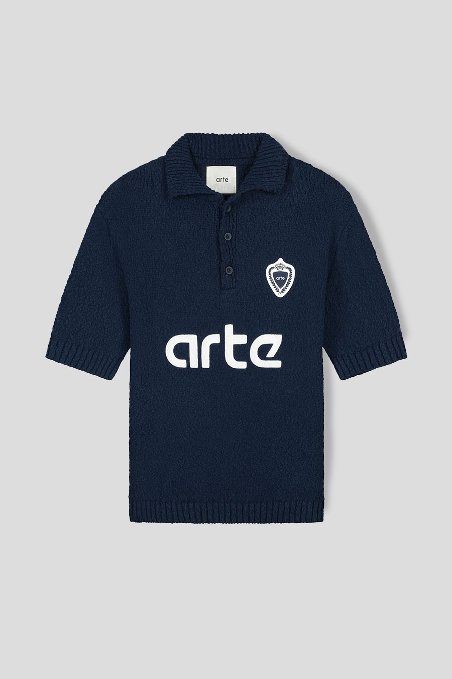 Arte - FOOTBALL KNIT BLUE - LE LABO STORE