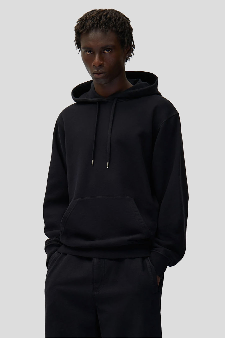 Arte - BLACK MULTI PRINT HOODIE - LE LABO STORE