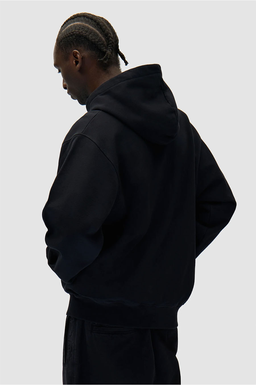 Arte - BLACK EYE FRONT ZIP-UP HOODIE - LE LABO STORE