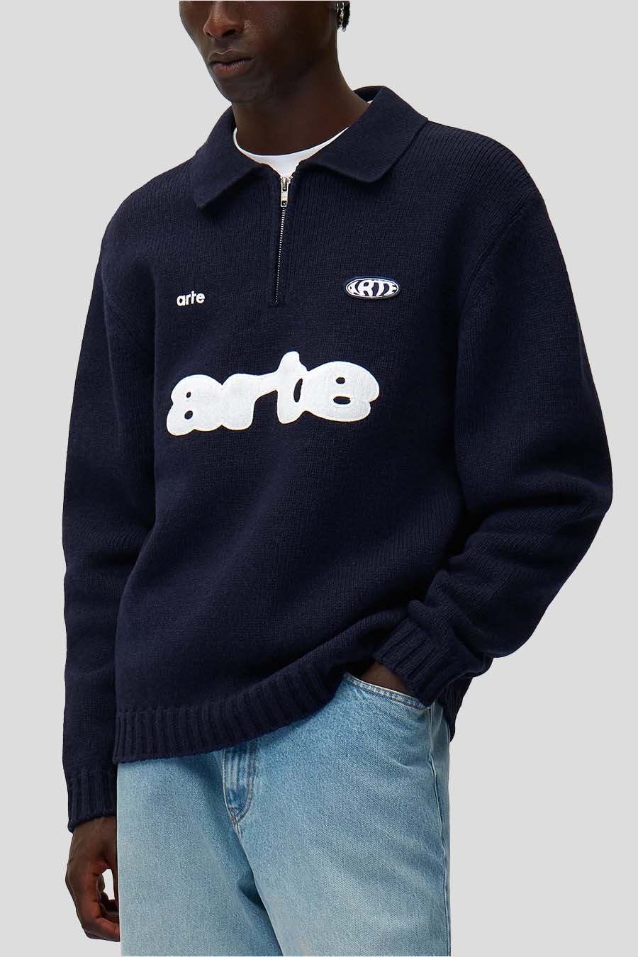 Arte - POLO FOOTBALL BLEU MARINE - LE LABO STORE