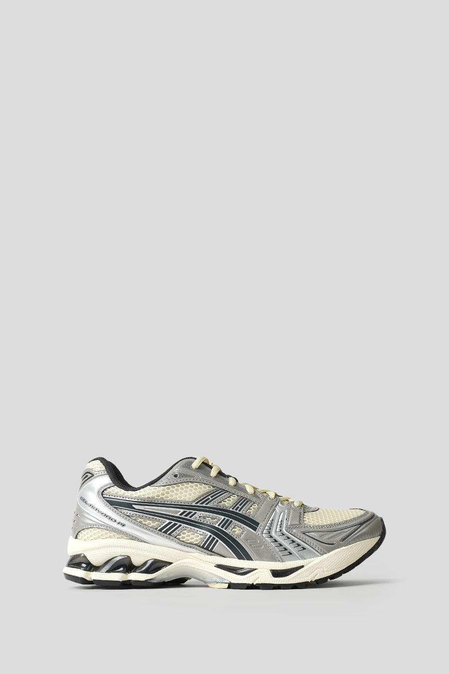 Asics - OYSTER WHITE AND STEEPLE GREY GEL-KAYANO 14 SNEAKERS - LE LABO STORE