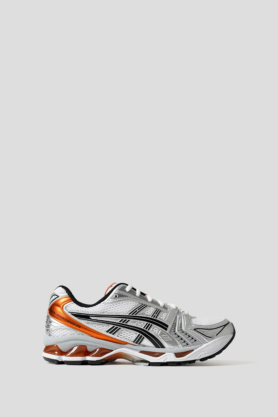 Asics - WHITE AND PIQUANT ORANGE GEL-KAYANO 14 SNEAKERS - LE LABO STORE