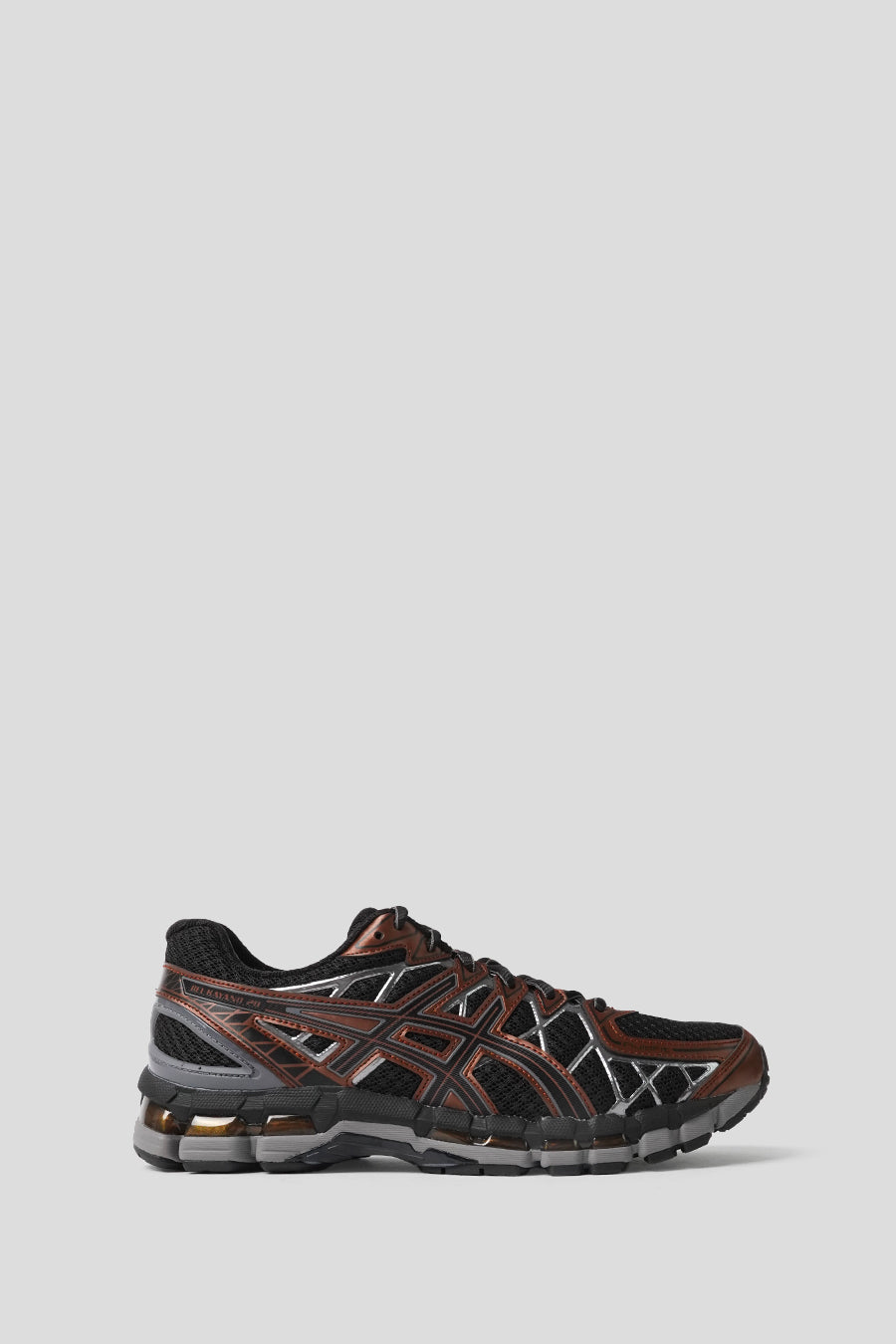Asics - SNEAKERS GEL-KAYANO 20 BLACK ET REDDISH BROWN - LE LABO STORE