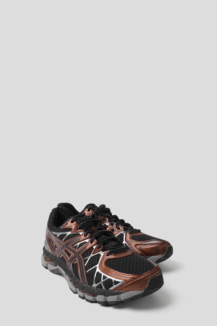 Asics - SNEAKERS GEL-KAYANO 20 BLACK ET REDDISH BROWN - LE LABO STORE