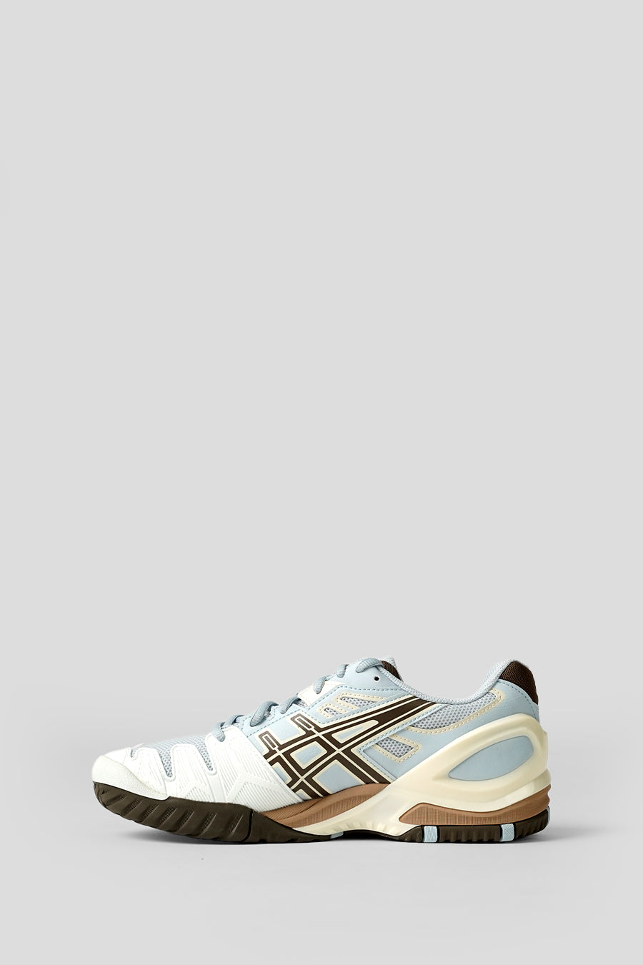 Asics - SNEAKERS GEL-RESOLUTION 5 STORM CLOUD SEPIA BROWN - LE LABO STORE
