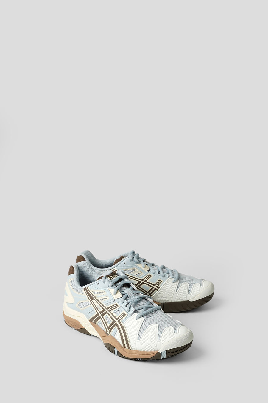 Asics - SNEAKERS GEL-RESOLUTION 5 STORM CLOUD SEPIA BROWN - LE LABO STORE