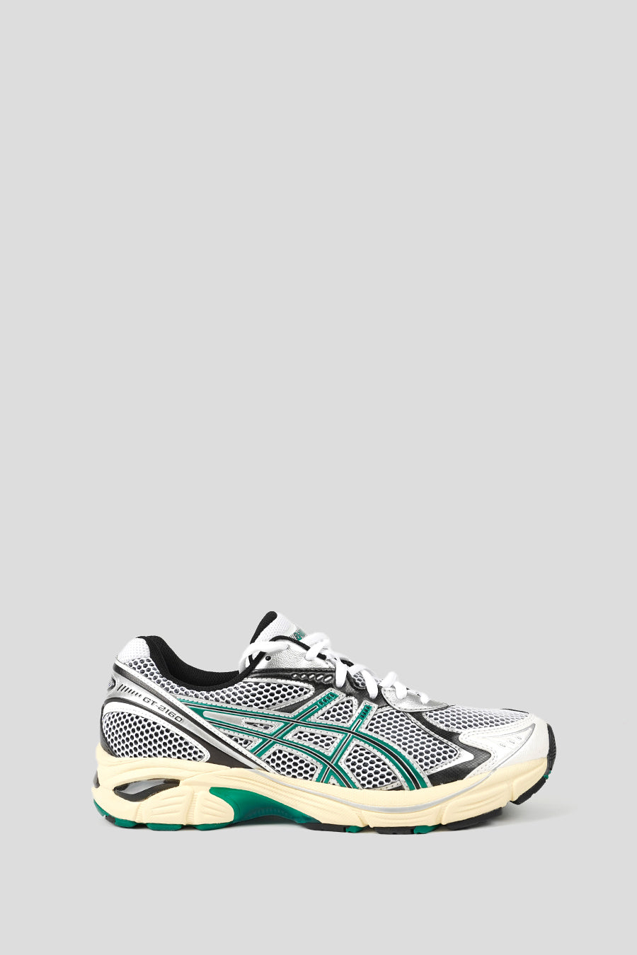 Asics - WHITE AND JASPER GREEN GT-2160 SNEAKERS - LE LABO STORE