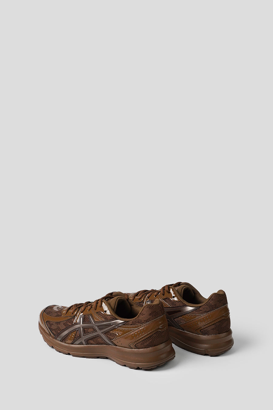 Asics - BROWN STORM JOG 100S SNEAKERS - LE LABO STORE