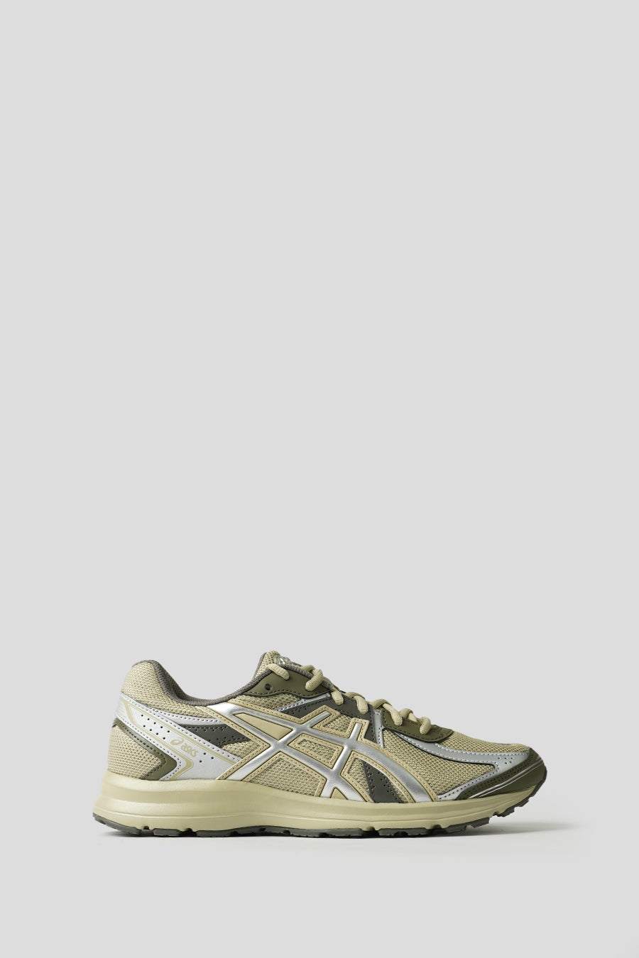 Asics - KHAKI AND PURE SILVER JOG 100S SNEAKERS - LE LABO STORE