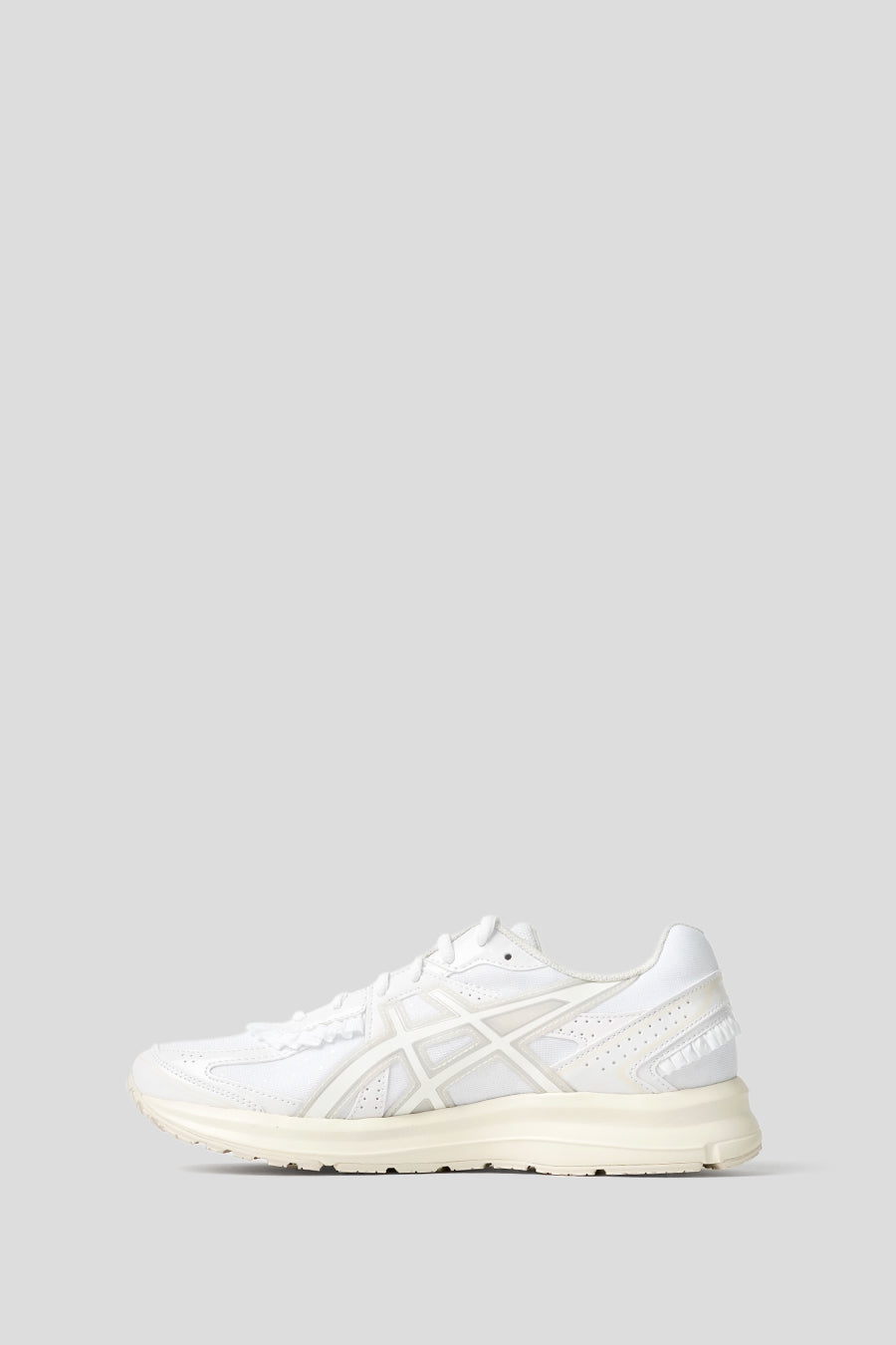 Asics - WHITE AND CREAM JOG 100S SNEAKERS - LE LABO STORE