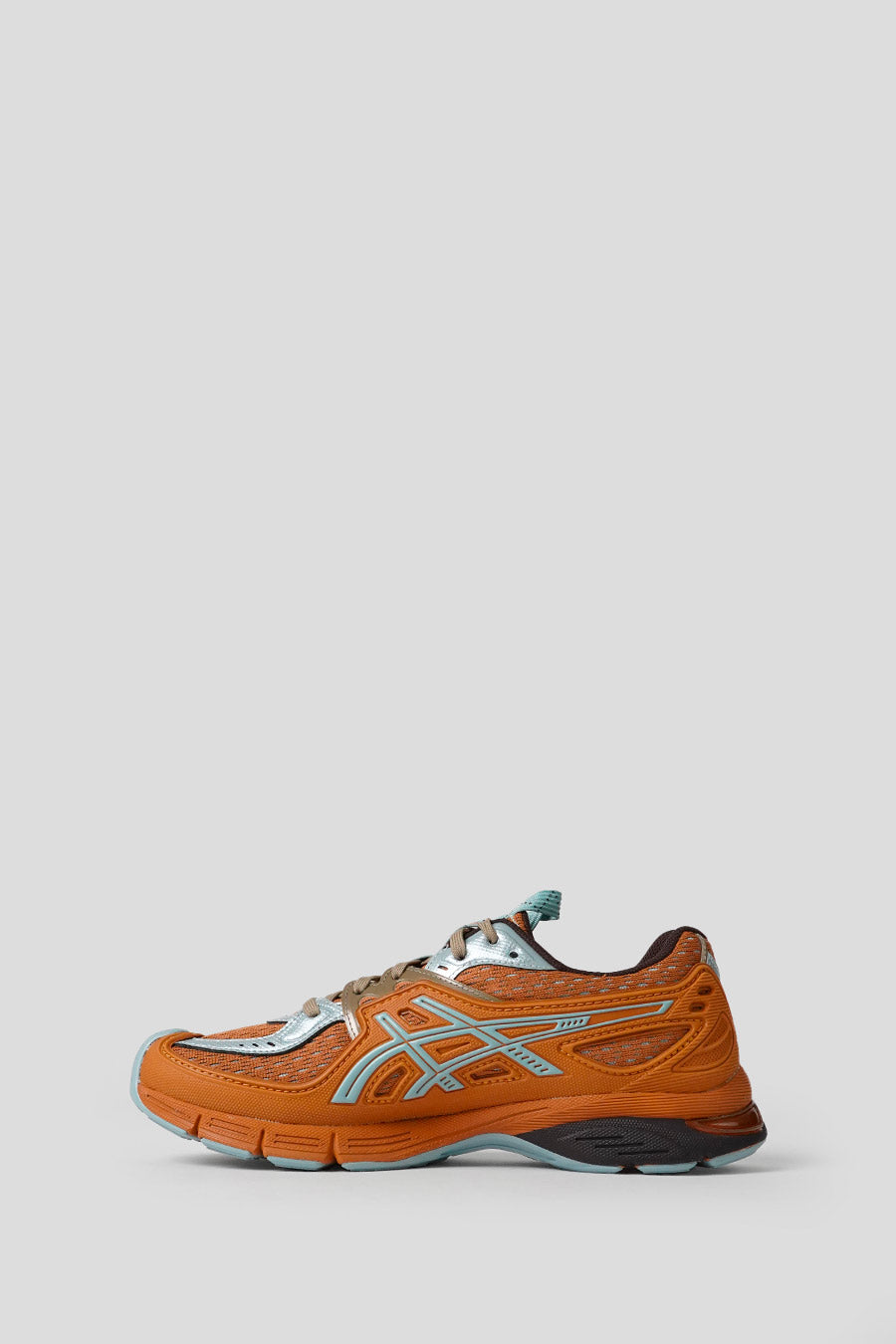 Asics - DOLPHIN GREY AND RUST ORANGE UB12-S GEL-SD-LYTE SNEAKERS - LE LABO STORE