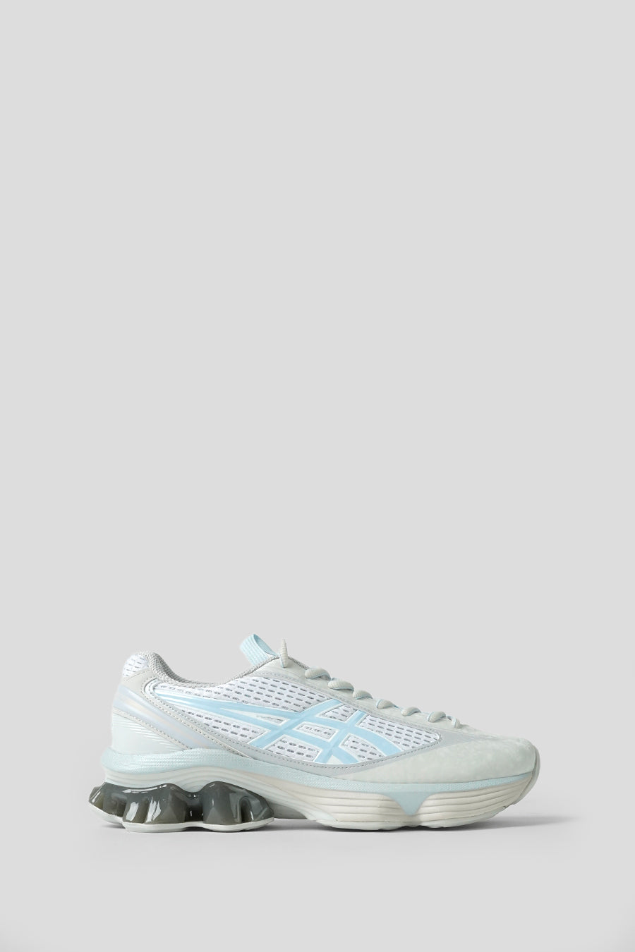 Asics - SNEAKERS US6-S GEL-KINETIC FLUENT GLACIER GREY ET SOFT SKY - LE LABO STORE