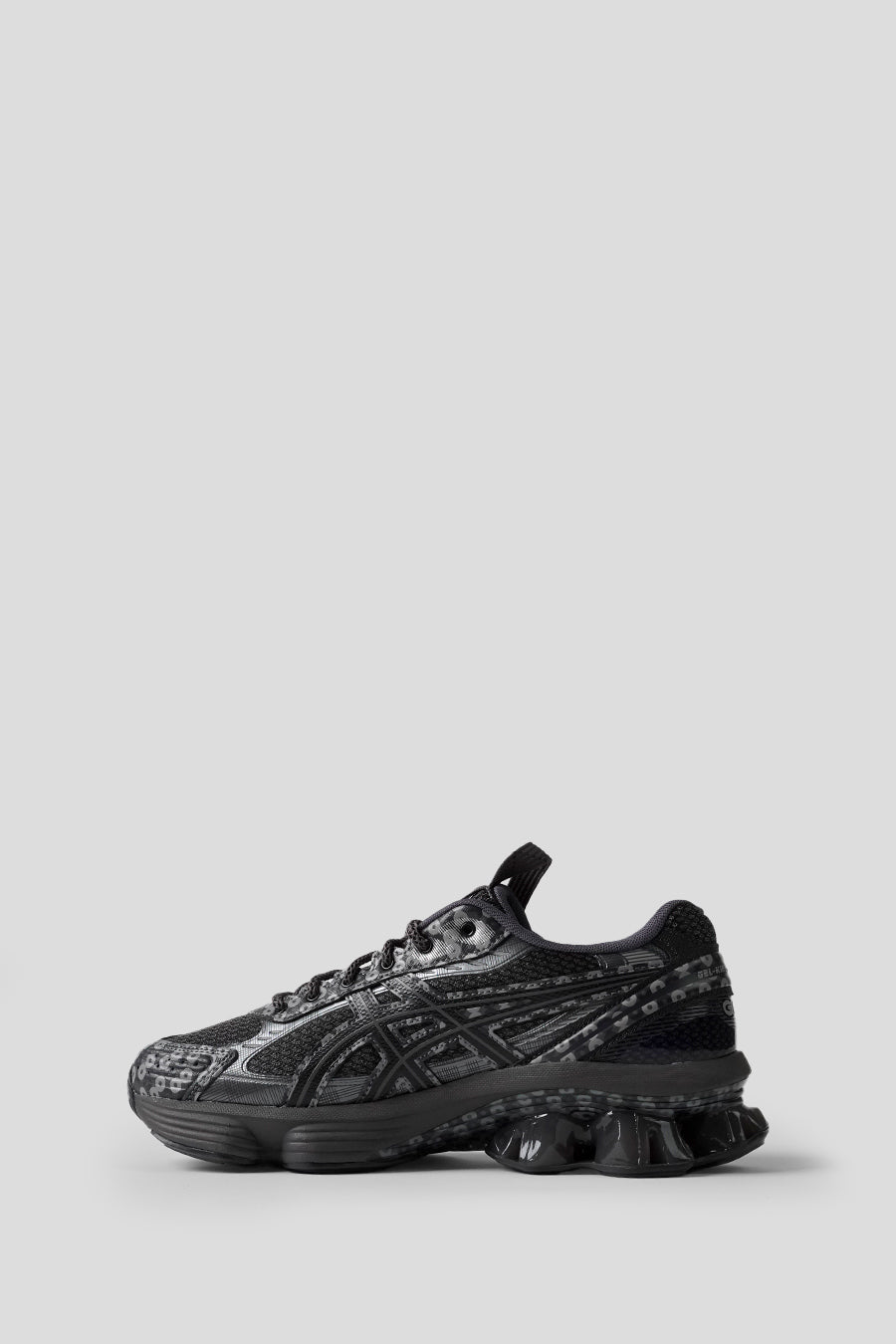 Asics - OBSIDIAN GREY ET GRAPHITE GREY US7-S GEL-KINETIC FLUENT SNEAKERS - LE LABO STORE