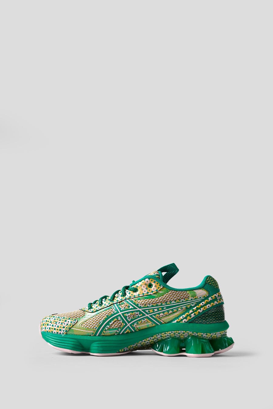 Asics - WATERSHED AND KALE US7-S GEL-KINETIC FLUENT SNEAKERS - LE LABO STORE