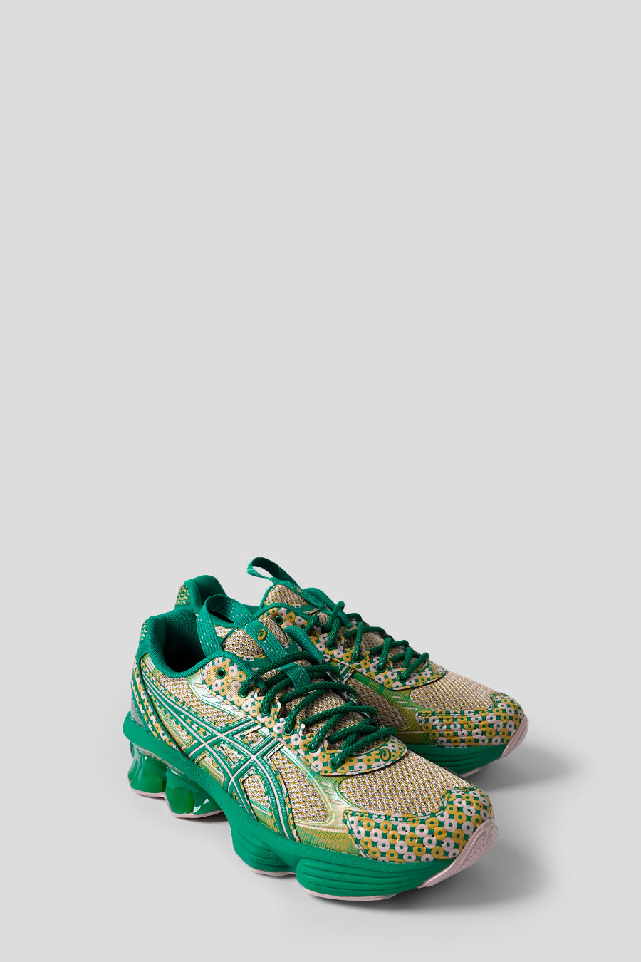 Asics - SNEAKERS US7-S GEL-KINETIC FLUENT WATERSHED ET KALE - LE LABO STORE