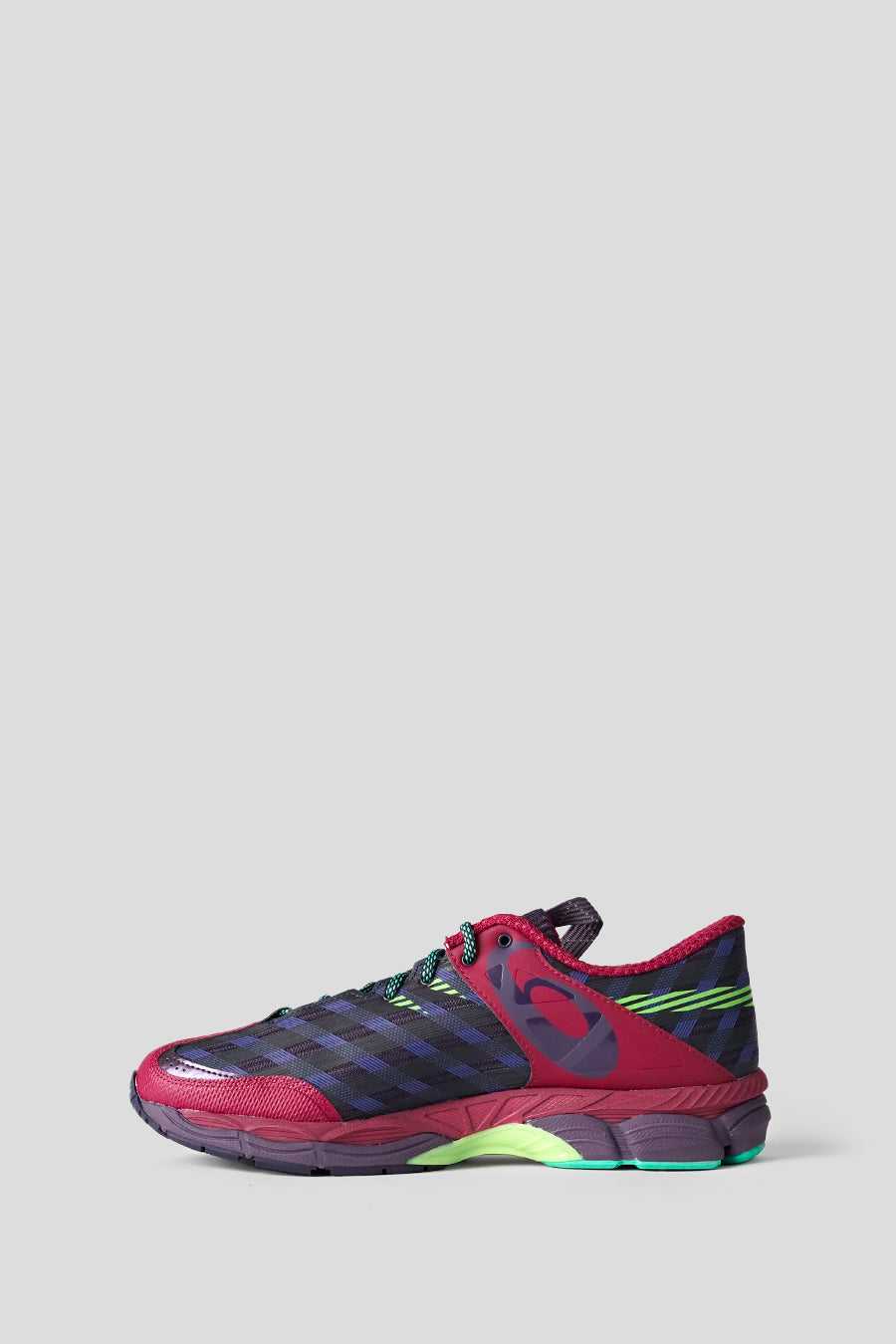 Asics - DEEP PLUM AND FRESH GRASS US8-S GEL-SJ33 SNEAKERS - LE LABO STORE