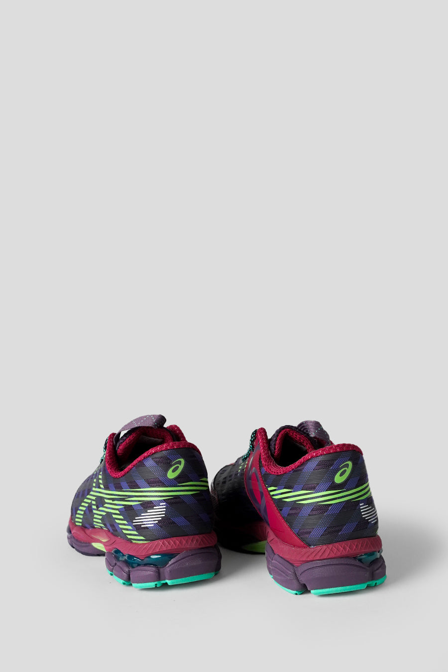 Asics - DEEP PLUM AND FRESH GRASS US8-S GEL-SJ33 SNEAKERS - LE LABO STORE