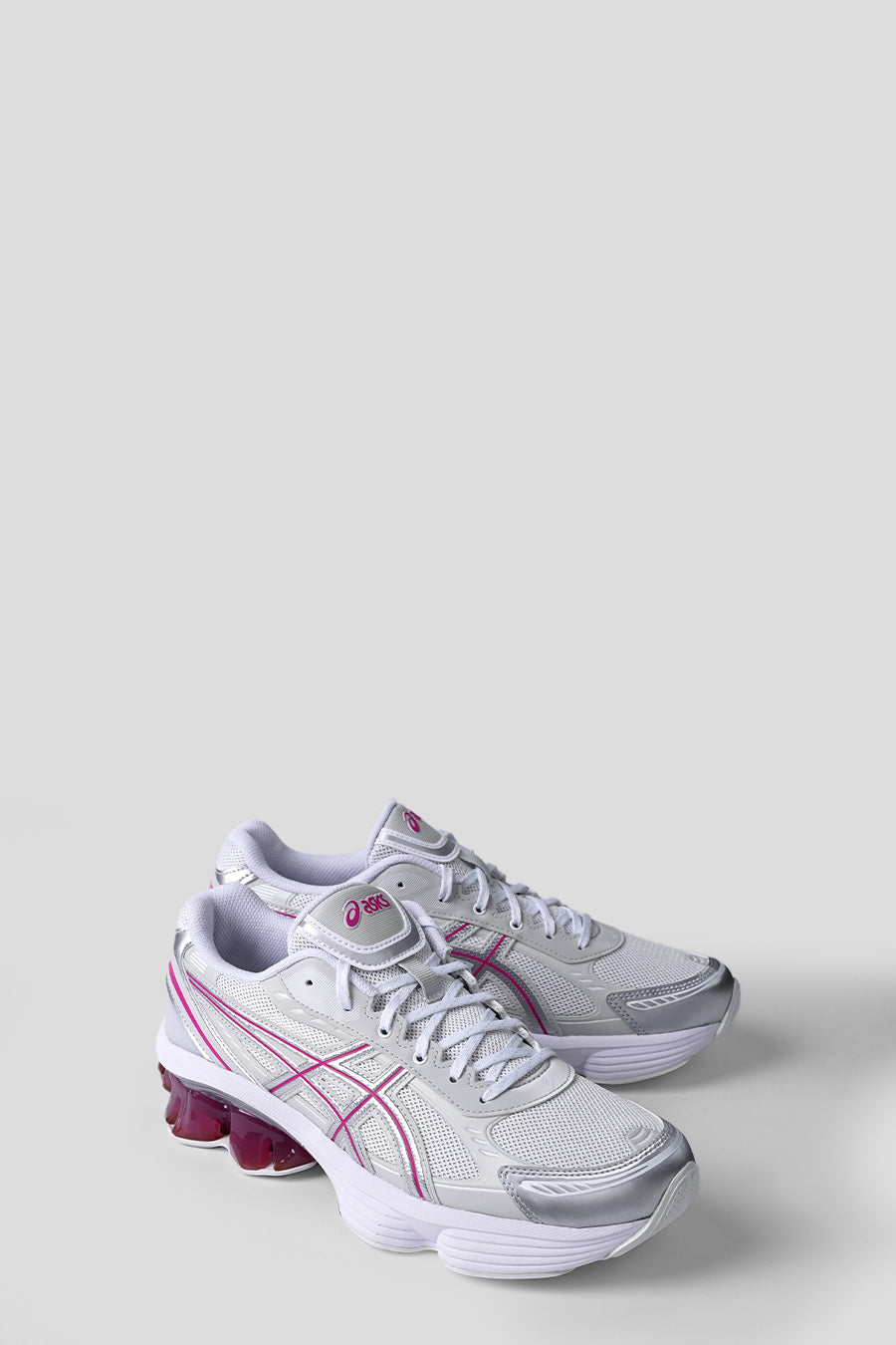 Asics - SNEAKERS GEL-KINETIC FLUENT WHITE ET PURE SILVER - LE LABO STORE