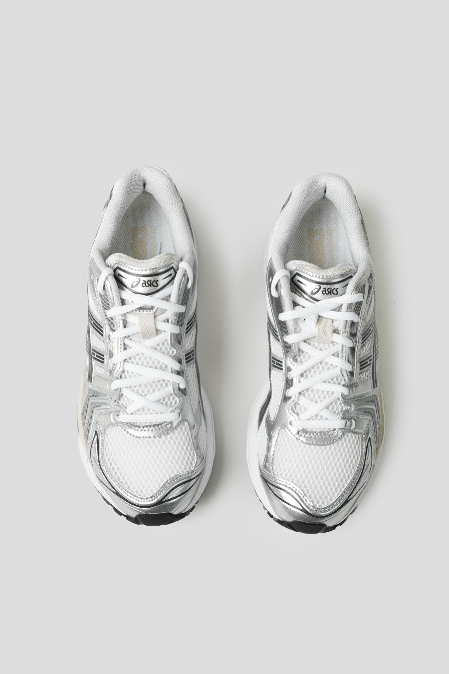 Asics - WHITE AND GRAPHITE GREY GEL-KAYANO 14 SNEAKERS - LE LABO STORE