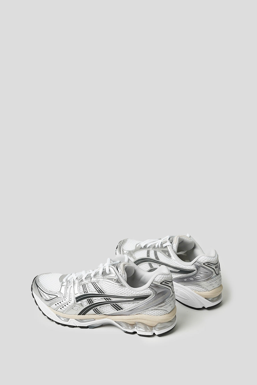 Asics - WHITE AND GRAPHITE GREY GEL-KAYANO 14 SNEAKERS - LE LABO STORE
