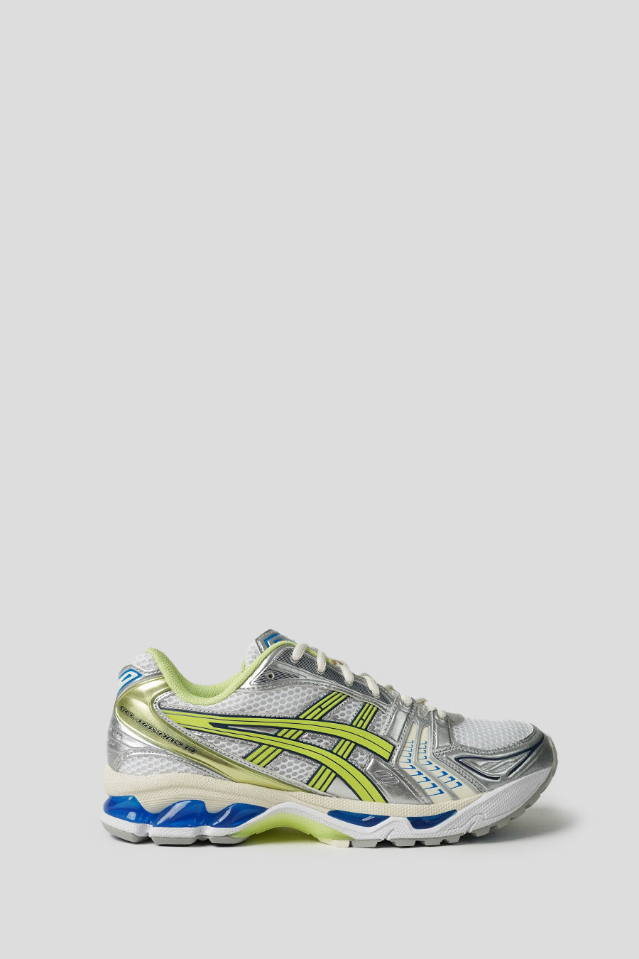 Asics - WHITE AND LIME GREEN GEL-KAYANO 14 SNEAKERS - LE LABO STORE