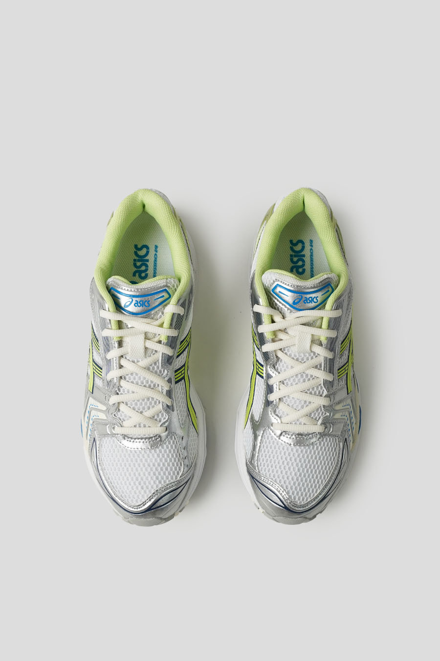 Asics - SNEAKERS GEL-KAYANO 14 WHITE ET LIME GREEN - LE LABO STORE