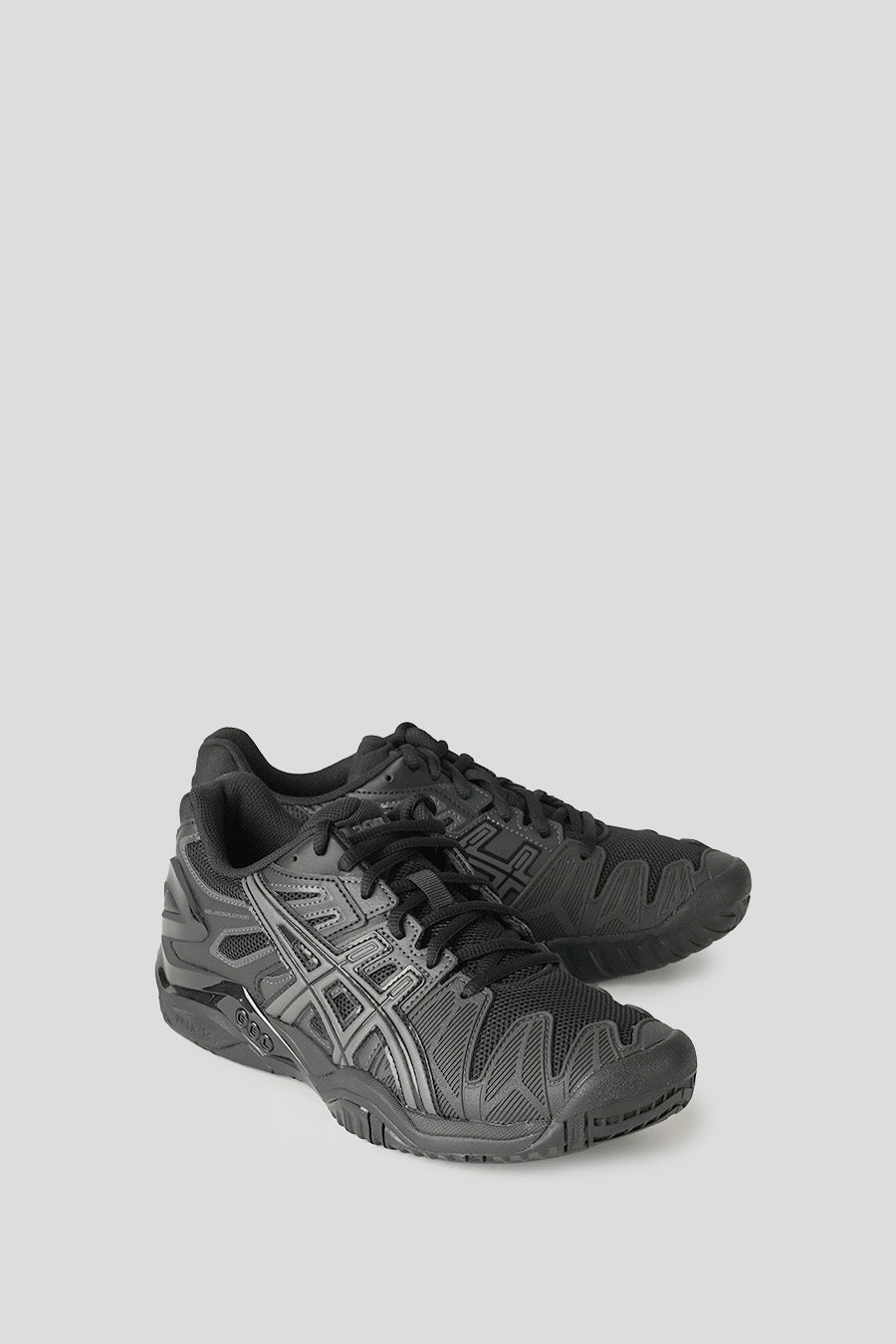 Asics - SNEAKERS GEL-RESOLUTION 5 BLACK ET GRAPHITE GREY - LE LABO STORE