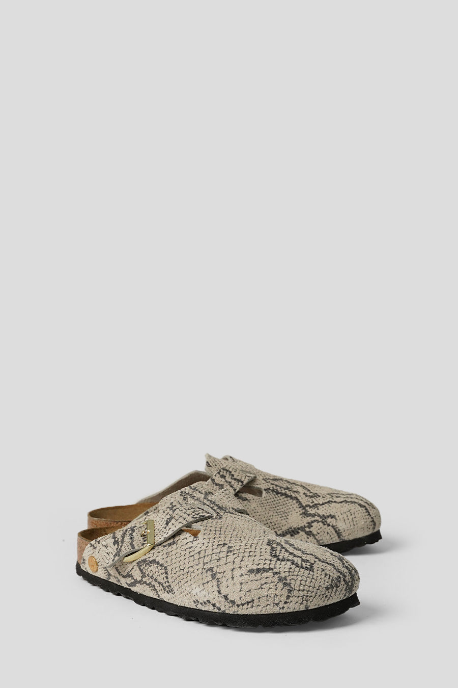BIRKENSTOCK - BOSTON RIVET LOGO SNAKE OYSTER - LE LABO STORE