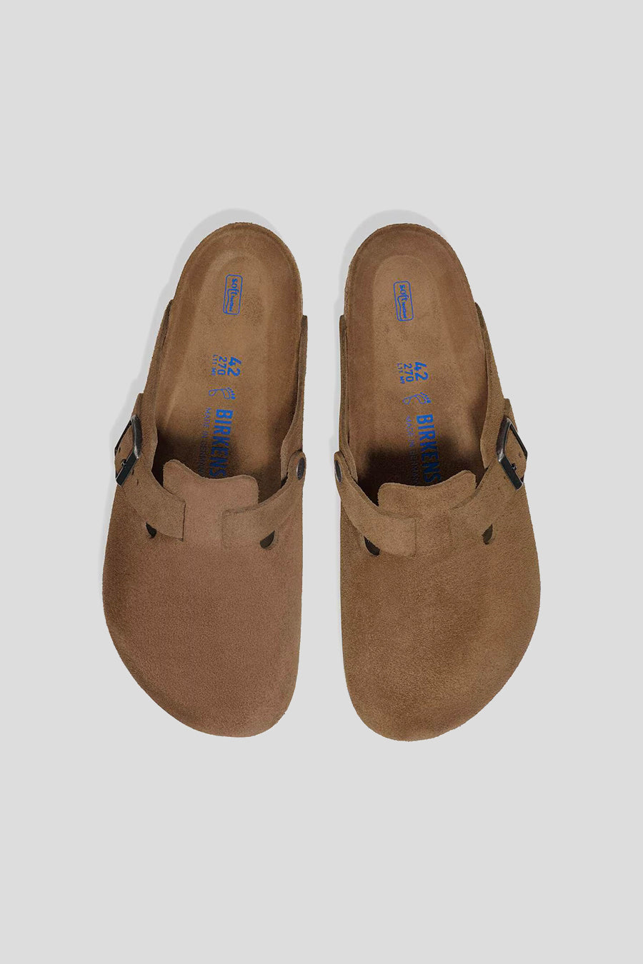 BIRKENSTOCK - MULE BOSTON BS NARROW FIT DARK TEA TONAL FB - LE LABO STORE