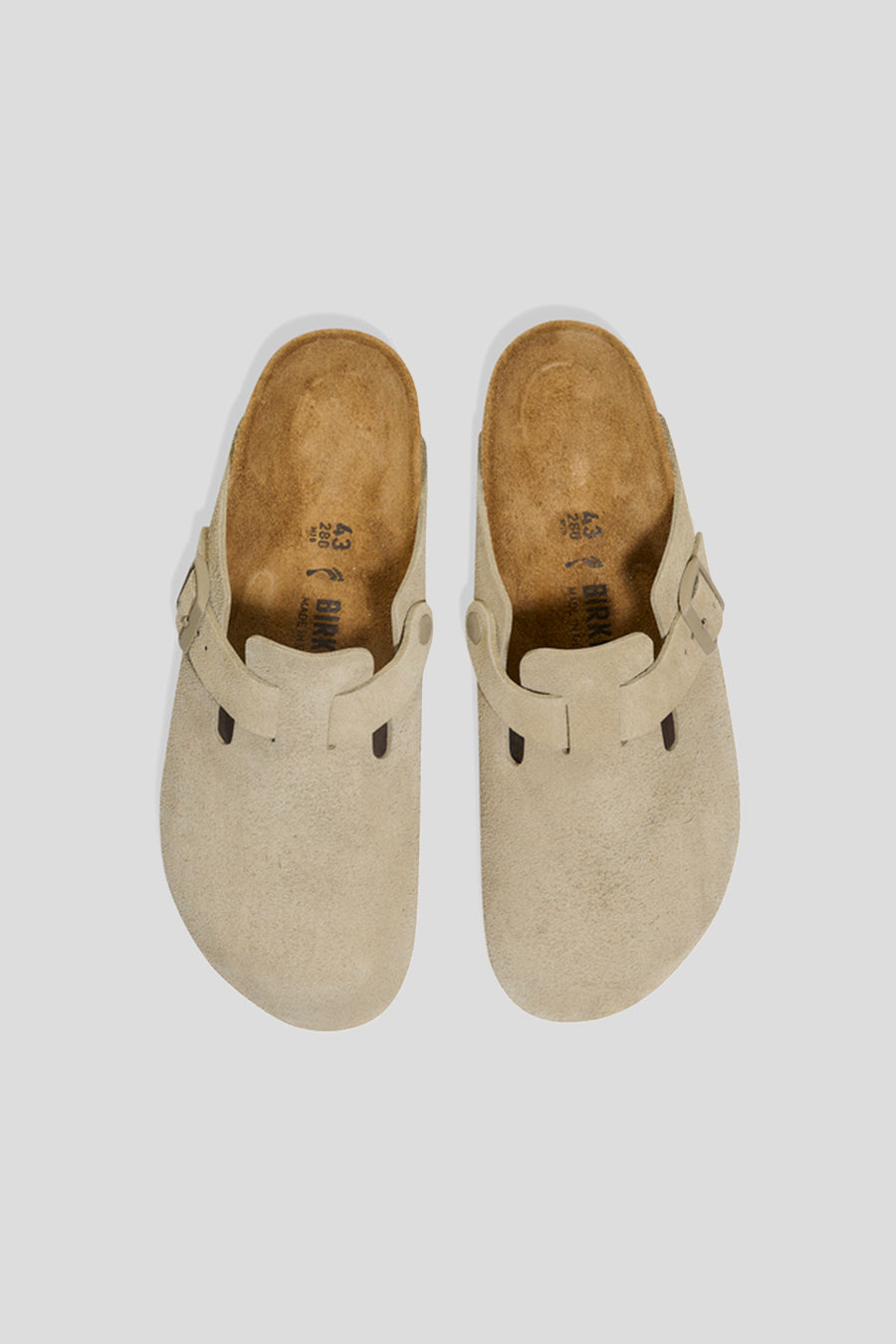 BIRKENSTOCK - FADED KHAKI BOSTON BS MULES - LE LABO STORE