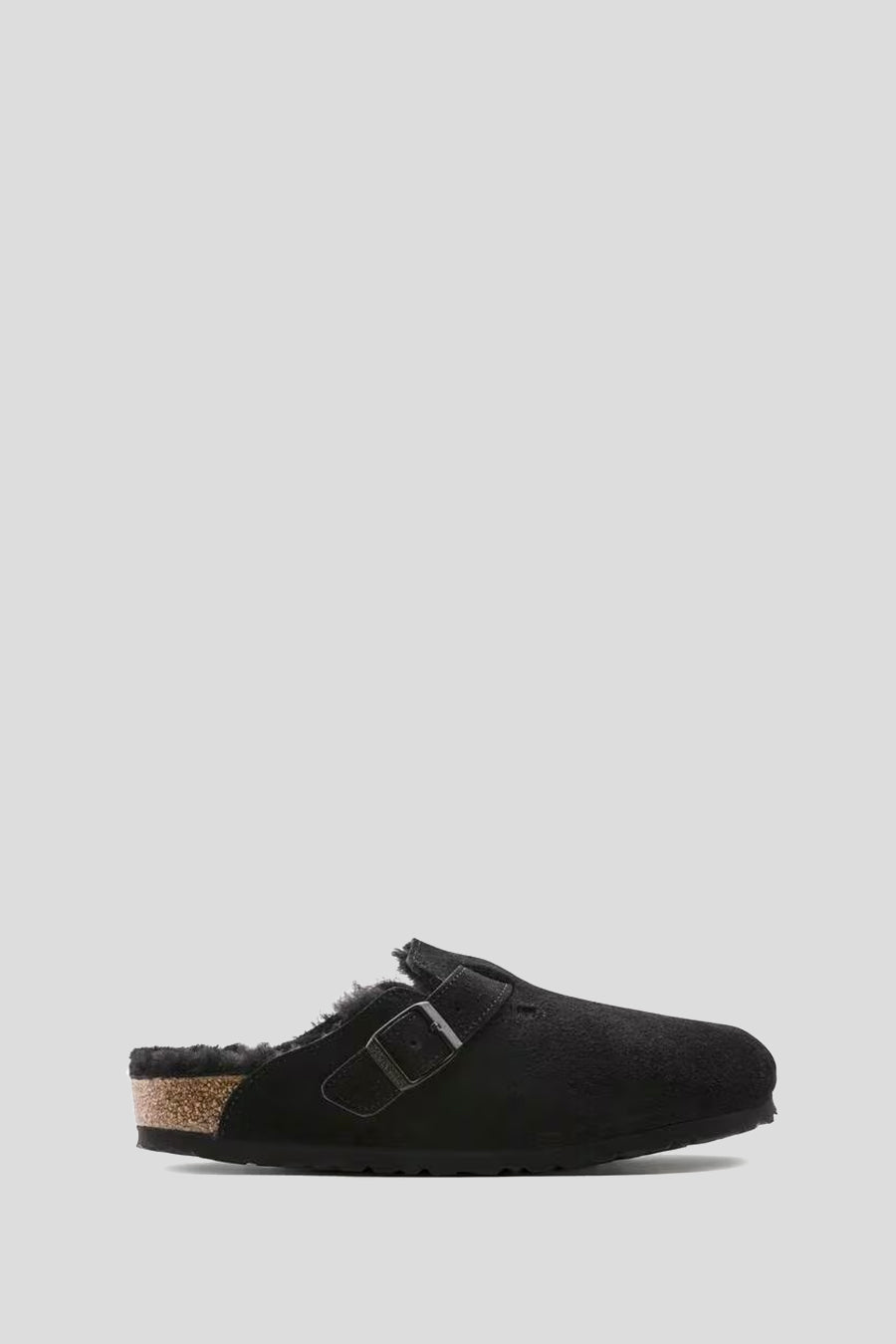 BIRKENSTOCK - BLACK VL SHEARLING BOSTON MULES - LE LABO STORE