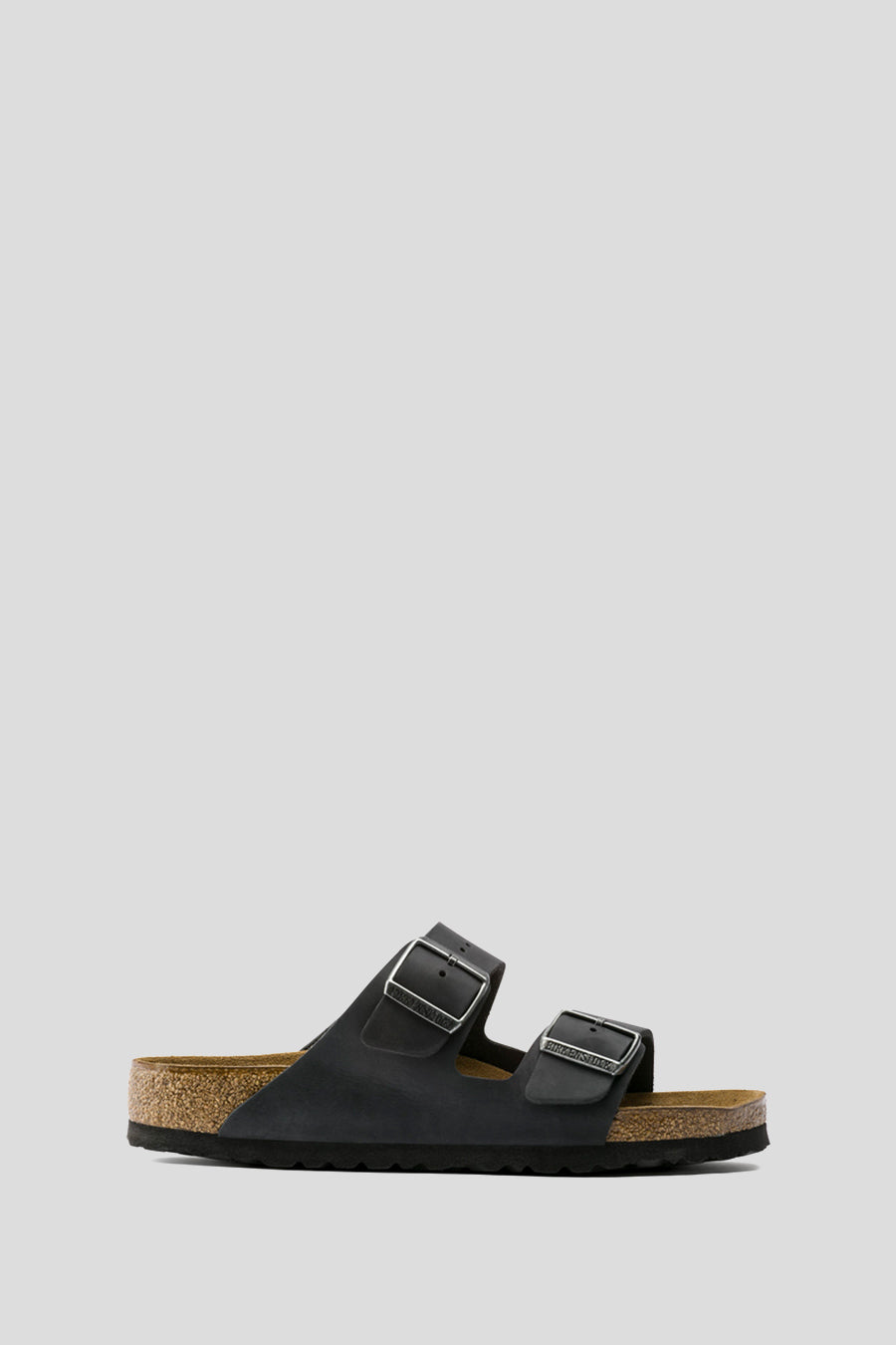 BIRKENSTOCK - BLACK OILED LEATHER ARIZONA BS SANDALS - LE LABO STORE