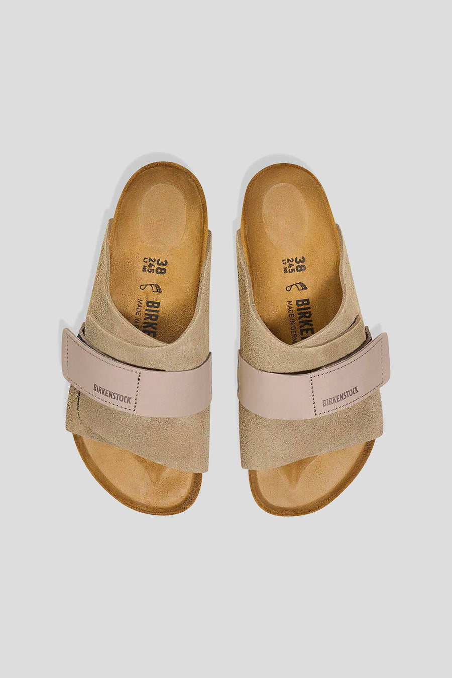 BIRKENSTOCK - SANDALES KYOTO NARROW FIT TAUPE - LE LABO STORE