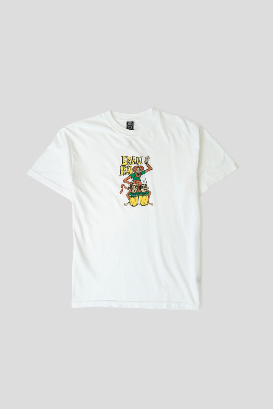 BRAIN DEAD - T-SHIRT BONGO BRAIN BLANC - LE LABO STORE