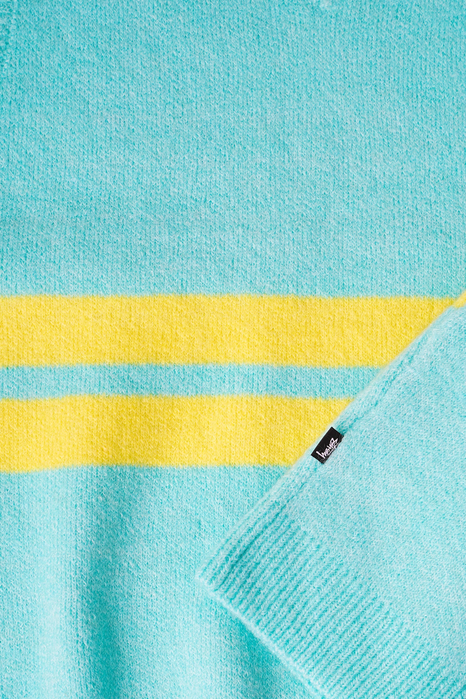 Stussy - BRUSHED MOHAIR BLUE VEST - LE LABO STORE