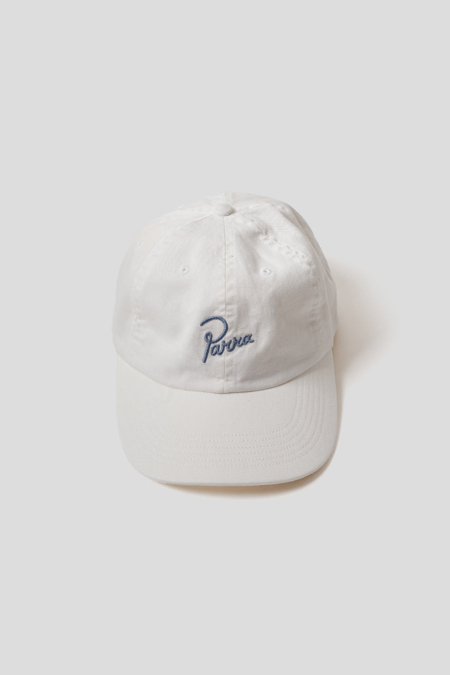 BY PARRA - CASQUETTE SCRIPT LOGO 6 PANEL BLANCHE - LE LABO STORE